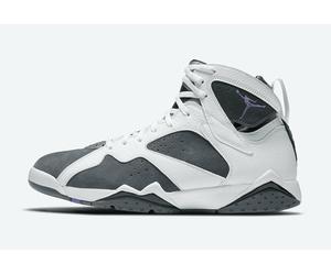 CU9307-100 NIKE AIR JORDAN 7 RETRO FEUERSTEIN - BIANCO, VARSITY VIOLA, GRIGIO