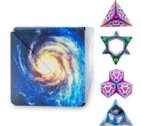 Cuackamily Galaxy Infinity Cube Toy per Adulti e Bambini, Fidget Toy Giocattolo per Le Dita Cube,Anti-Stress Ansia Relief Giocattoli, Passare Il Tempo Giocattoli Regalo per Ufficio Adulti Bambini