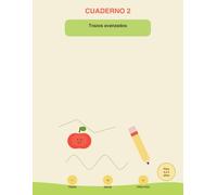 Cuaderno 2: Trazos avanzados para preescolar
