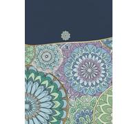 Cuaderno A4 cuadriculado, Hermosas Mandalas portada excepcional