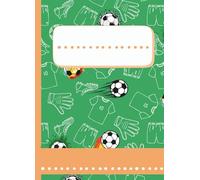 Cuaderno A5 con Pauta Montessori 3,5 mm - Libreta de Caligrafía Infantil y Escritura para Niños de 5 a 8 años - Modelo Fútbol: El cuaderno Montessori ... de primaria: motivador, claro y fácil de usar