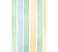 Cuaderno A5 Rayas Acuarela Pastel | Libreta de Puntos Dot Grid | Diseño Nórdico Minimalista: Colección SHIHARU STUDIO - 110 páginas - Tapa Blanda Ilustrada