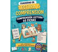 CUADERNO COMPRENSION LECTORA PRIMARIA 60 FICHAS