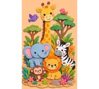 Cuaderno de animales de la sabana · Cuadrícula