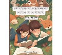 Cuaderno de aprendizaje basado en proyectos: actividades educativas de 8 a 12 años, mapas mentales, laberintos y colorear, método de estudio en casa y homeschooling.