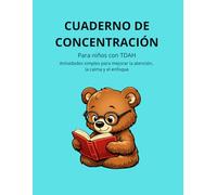 Cuaderno de Concentración: Para niños con TDAH