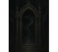 Cuaderno de Cuadrícula 5x5 mm - Portal Gótico - 100 Páginas - 21,59 x 27,94 cm: Diseño oscuro y místico con una puerta gótica dimensional - perfecto ... escritura creativa y amantes del ocultismo