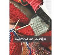 CUADERNO DE DISEÑOS: PAPEL PAUTADO PARA TEJER | PLANTILLAS PARA REGISTRAR TUS DISEÑOS O PROYECTOS DE COSTURA, TRICOTAR, CROCHÉ... | CUADRÍCULA RECTANGULAR DE RATIO 4:5 ( 40 PUNTADAS = 50 COLUMNAS)