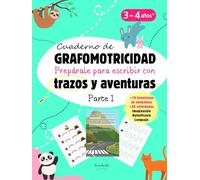 Cuaderno de Grafomotricidad: Trazos Fáciles con Historias de Animales Motivacionales | 3-4 años | Actividades de preescritura: Aprender a Controlar el ... Estimulan la Imaginación y el Lenguaje