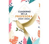 Cuaderno de la Profesora 2025/2026: Planificador semana vista | Organizador de clases