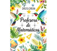 Cuaderno de la Profesora de Matemáticas 2025/2026: Organizador de Clases A4