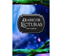 Cuaderno de lecturas de 100 libros, Diario de registro de lecturas, Bookjournal, Diario de lecturas de fantasía