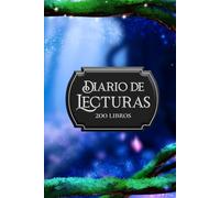 Cuaderno de lecturas de 200 libros, Diario de registro de lecturas, Book journal, Diario de lecturas de fantasía