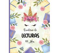 Cuaderno de lecturas: El cuaderno perfecto para los amantes de los libros.Anota los 100 libros que has leído para no olvidarlos . A4 .(02)