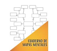 Cuaderno de Mapas Mentales: Cuaderno de trabajo de pensamiento visual | Plantillas de mapas mentales en blanco para organizar pensamientos e ideas | ... de lluvia de ideas | 8,5 * 11 | 100 páginas.