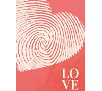 Cuaderno de Notas de Tapa Dura con un Corazón Lleno de Amor, 76 paginas: Un cuaderno elegante y duradero para guardar tus pensamientos y sentimientos más preciados.