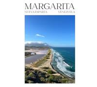 Cuaderno de Notas Venezuela: Libreta de Tapa Dura con Diseño de la Isla Margarita: 147 páginas rayadas en papel crema, ideal para diario, apuntes, viajes o regalo