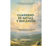 Cuaderno de Notas y Reflexión: Complemento de la Agenda 2026 Enfocándome en Dios