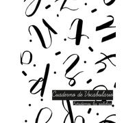 Cuaderno de Vocabulario: Estudiemos las palabras: Versión Cursivo (Spanish Edition)