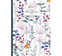 Cuaderno del Profesor 2025/2026 A4: Planificador semanal y mensual | Organizador de clases | Hojas de anotaciones | Regalo maestro