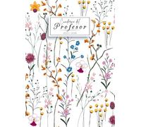 Cuaderno del Profesor 2025/2026: Planificador semanal y mensual | Hojas de anotaciones | Organizador de clases | Regalo maestro | A4