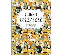 Cuaderno docente 2025-2026: Cuaderno para profesor, profesora, maestro o maestra A4 (6grupos) curso 2025-2026. Contiene calendario año y mes, gestión ... agenda semanal y páginas para tomar notas