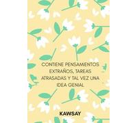 Cuaderno en blanco 6x9" - 100 pág - Ideal para Dibujar, Escribir o Crear