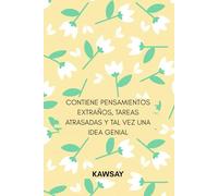 Cuaderno en blanco 6x9" - 100 pág - Ideal para Dibujar, Escribir o Crear