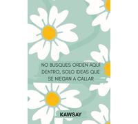Cuaderno en blanco 6x9" - 100 pág - Ideal para Dibujar, Escribir o Crear KAWSAY