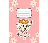 Cuaderno escolar A4 una raya Ballerina Capuchina: Libreta 100 páginas con pauta de lineas, diseño Italian Brainrot, para niños y jóvenes