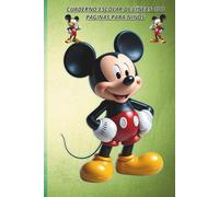 Cuaderno Escolar de Líneas 100 Páginas para Niños: Cuaderno infantil divertido