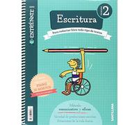 CUADERNO ESCRITURA SERIE ENTRENATE 2 PRIMARIA