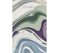 Cuaderno Fluorita: Libreta en blanco inspirada en cristales | Para notas, journaling o escritura creativa