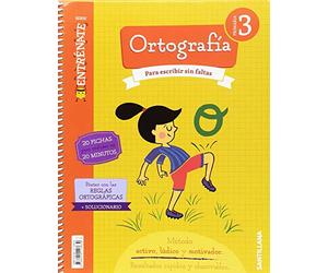 CUADERNO ORTOGRAFIA SERIE ENTRENATE 3 PRIMARIA