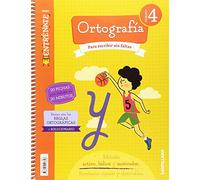 CUADERNO ORTOGRAFIA SERIE ENTRENATE 4 PRIMARIA