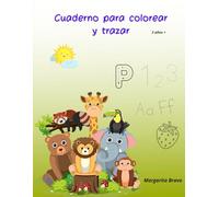 Cuaderno para colorear y trazar: Version en Español