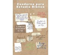 Cuaderno para estudio biblico