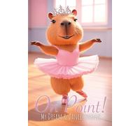 Cuaderno para niños capibara bailarina
