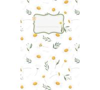 Cuaderno rayado para notas |BuJo |Cuaderno personalizado | Bullet Journal | Estudio | Diary of notes | Regalo creativo para todas las edades | 100 paginas personalizadas | Margaritas |