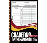 Cuaderno Registro Entrenamiento: Diario de Entrenamiento, Realizar Seguimiento de Ejercicios de Musculación y Cardio, Cuaderno fitness