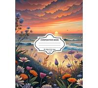 Cuadernos de composición de rayas, 110 páginas (220 hojas), 7.5 x 9.75 pulgadas, libreta escolar y uso de oficina, cuadernos para el trabajo y mucho mas.