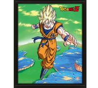 CUADRO 3D SAIYAN TRANSFORMATION DRAGON BALL Z