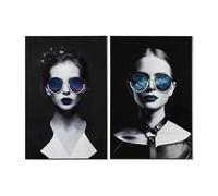 CUADRO ALUMINIO MDF 80X3,5X120 CHICA GAFAS 2 SURT.