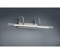 CUADRO APPLIQUE LED 8 W 900 lm 3.000 K PER QUADRI NICKEL OPACO. CM 48X10,5
