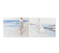 CUADRO LIENZO PINO 120X3,5X90 CHICA PLAYA 2 SURT.