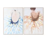CUADRO PS LIENZO 100X4X140 BAILARINA 2 SURT.