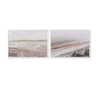 CUADRO PS MDF 70X3X50 PLAYA ENMARCADO 2 SURT.