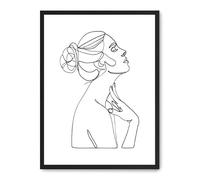 Cuadro woman line art ii