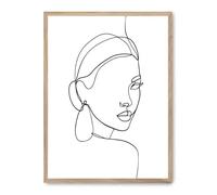 Cuadro woman line art iii_FASE5