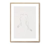 Cuadro woman line art x_FASE5